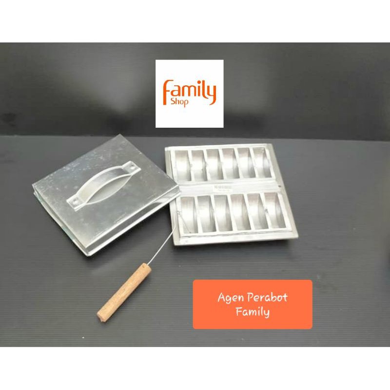 CETAKAN KUE PANCONG / CETAKAN LOYANG KUE PANCONG / APEM TRADISIONAL TEBAL