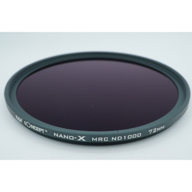 K&F Concept - 72mm Nano X ND1000 Neutral Density ND 1000 - 72 mm
