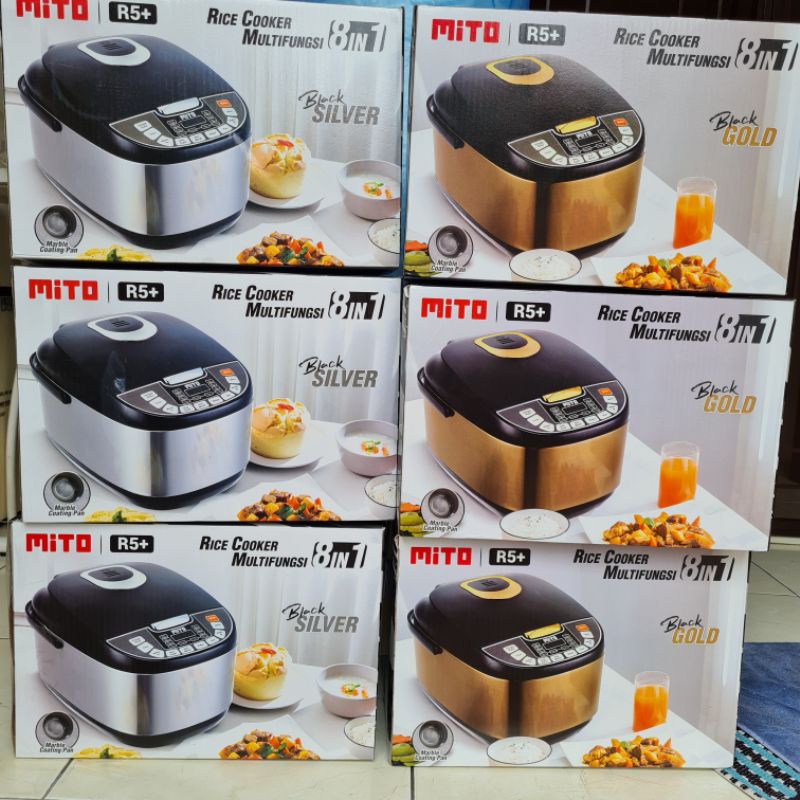 Rice cooker MITO R5 Plus Kapasitas 2 Liter 8 in 1  - ORIGINAL GARANSI RESMI