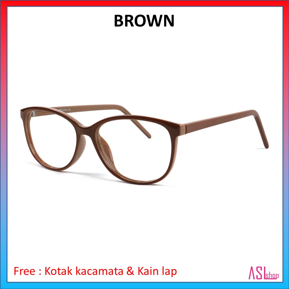 FRAME KACAMATA MINUS (ID B021) + LENSA BLUERAY DAN PHOTOCROMIC