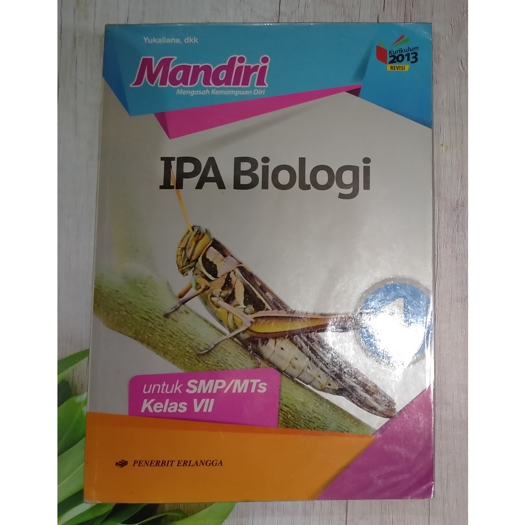 

Buku Mandiri Ipa Biologi Erlangga Kelas 7