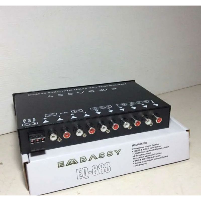 PARAMETRIK EQUALIZER EMBASSY EQ888 / ADS ABS999EQ USB SD BLUETOOTH