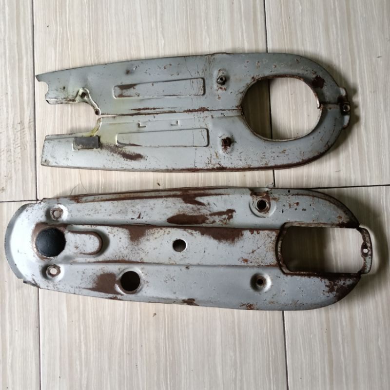 Katengkas ketengkas cover pelindung rantai Suzuki Rc 80 Rc 100 Original copotan