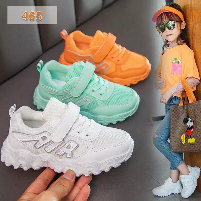 Sepatu Anak Sneakers Korea Cewek Cowok AIA - 465