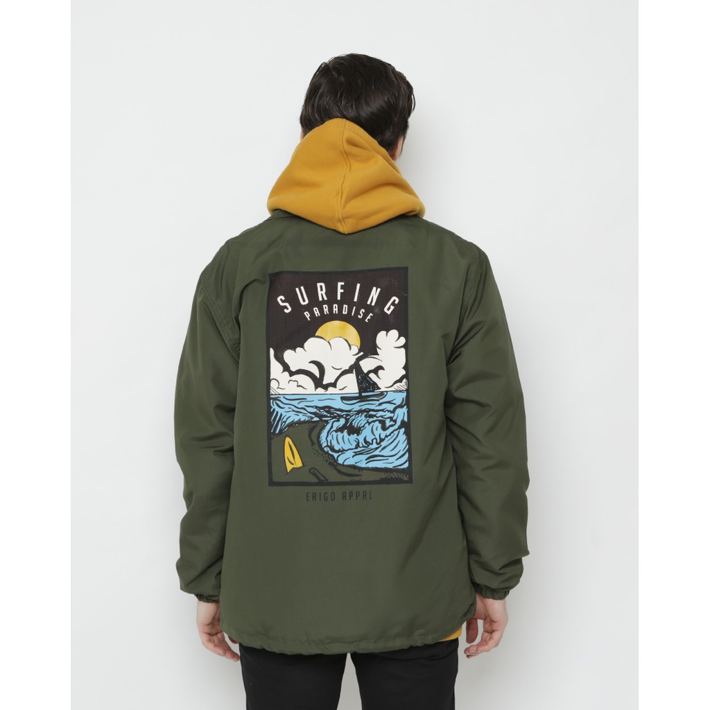 

Erigo Coach Jacket Paradise Olive