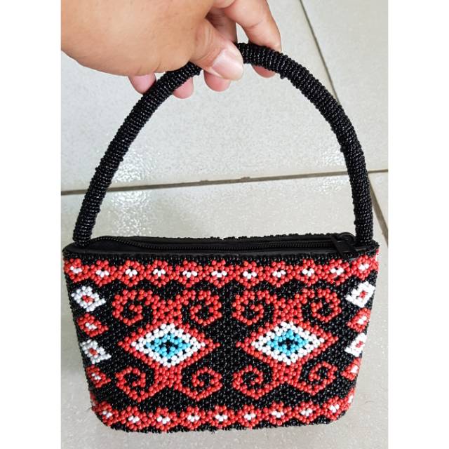 GROSIR TAS MANIK TERMURAH MOTIF TAS TENTENG KECIL