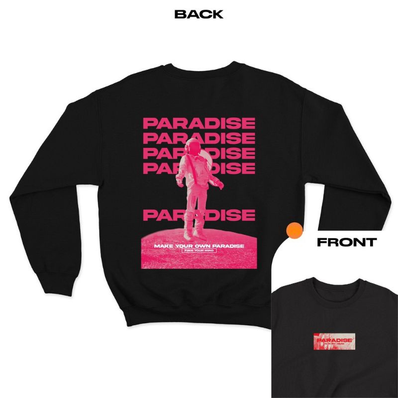 Sweater crewneck unisex (Paradise)