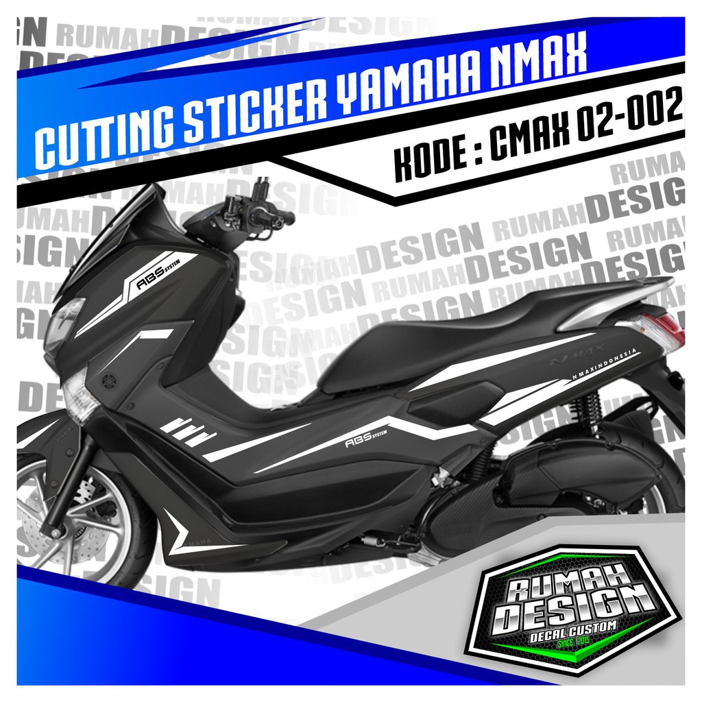 CUTTING STICKER YAMAHA N-MAX 2017 02