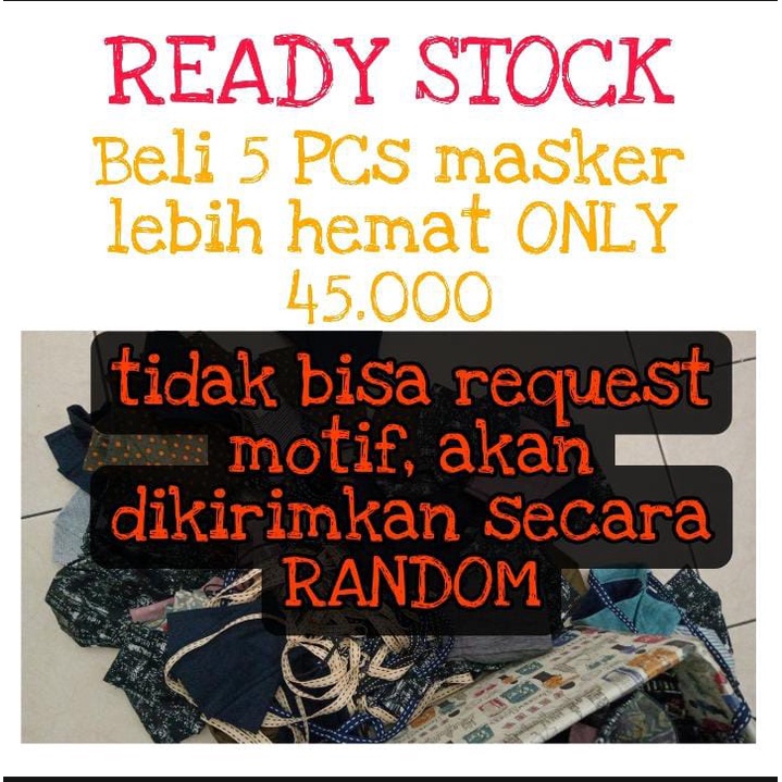 MASKER HANABI/ MASKER 3D/ MASKER LAPISAN/ MASKER 3 PLY/ MASKER SOFIA/ MASKER MURAH/ Masker Tali /MAS