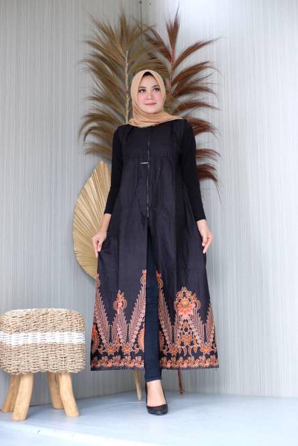 Maxi cardi calista Baju rompi wanita santai cantik