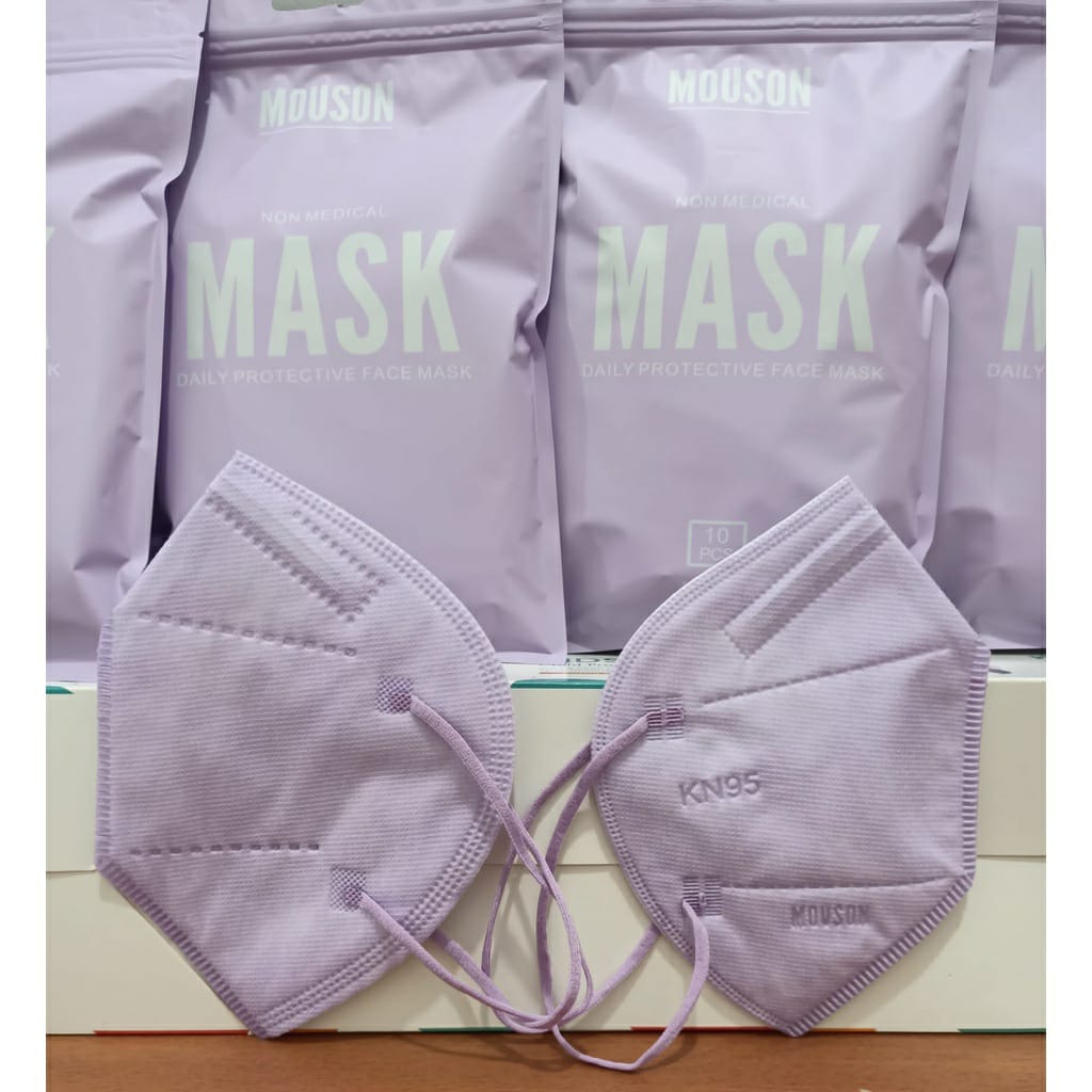 Masker KN95 Mouson Face Mask isi 10 pcs