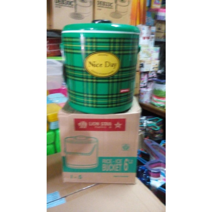 Rice Bucket / Termos Nasi / Es Lion Star 6 Liter