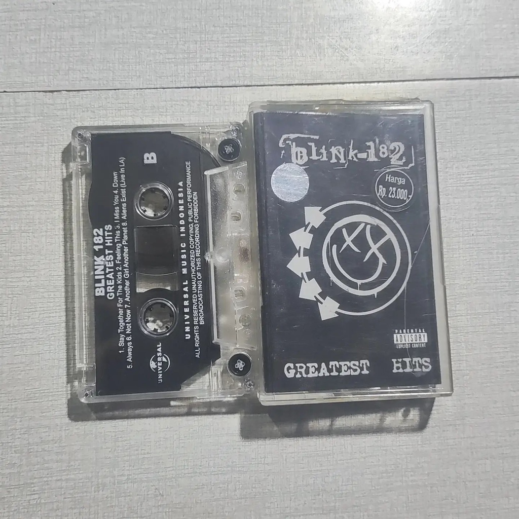 Kaset Blink 182 - Greatest Hits