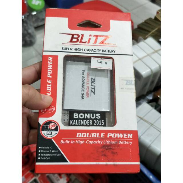 Baterai advance s4a blitz double power