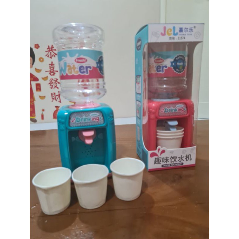 Laristerus79 Mainan DISPENSER ANAK galon masak masakan nyala / Mainan dispenser anak led lucu simple