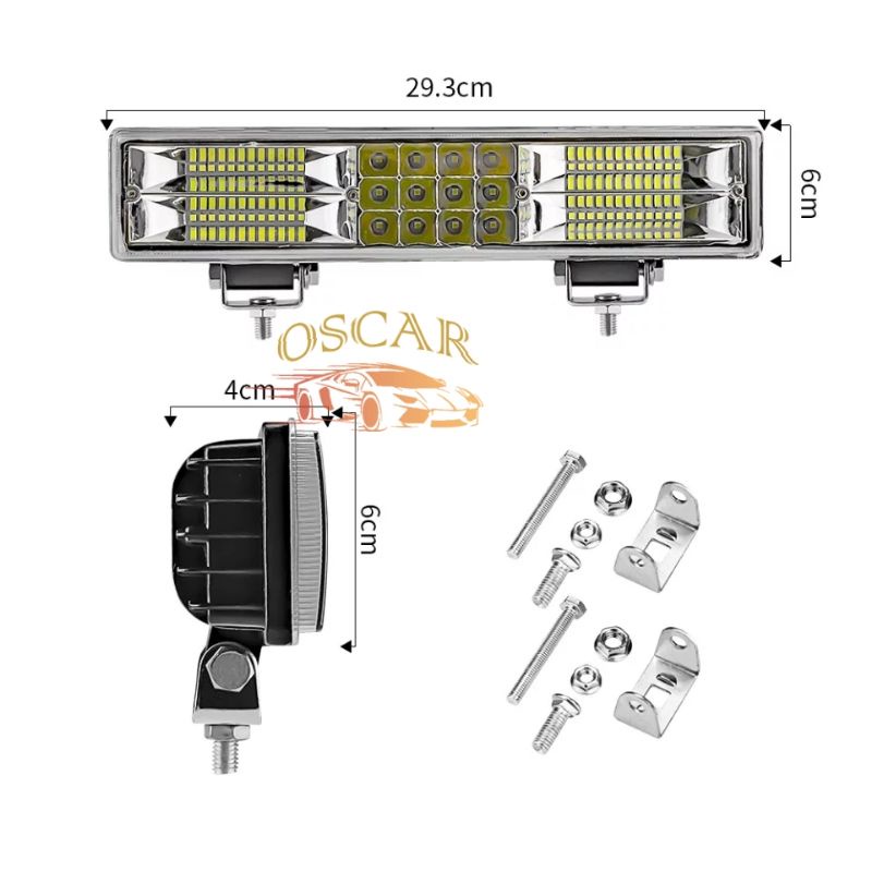 Lampu Tembak CWL Cree 60 Mata LED &amp; 28 Mata LED 12V Dan 24V Lampu Sorot Mobil &amp; Motor