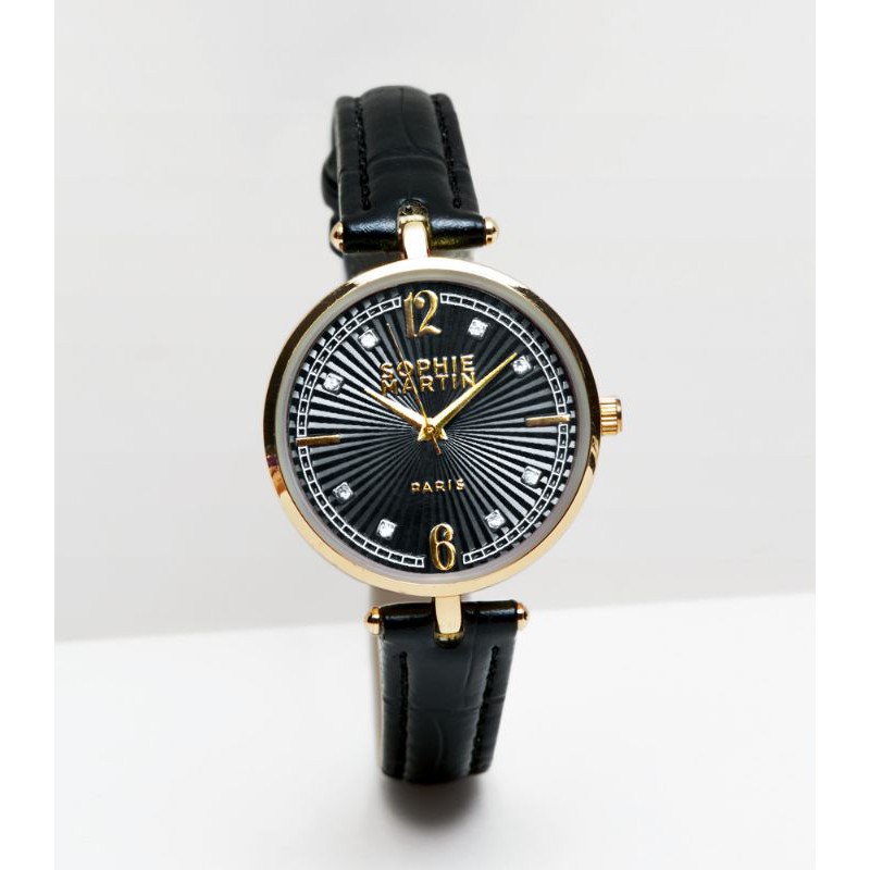 JAM TANGAN WANITA SOPHIE PARIS MARTIN PROMO KIM BLACK