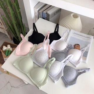 BH Bra Tanpa Kawat Anti Kendur Bahan Katun
