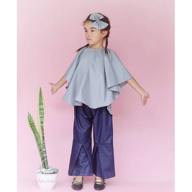 Agatha Set/Setelan Baju Anak Perempuan Lucu/Baju Anak Unik/Baju Anak Murah