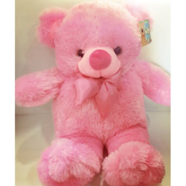 

Boneka Bear Pita Satin XL Pink