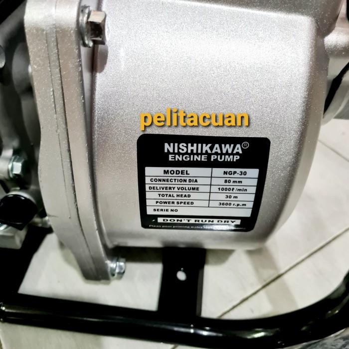 Nishikawa Mesin Alkon 3" inch Pompa air sawah Irigasi Sedot Banjir