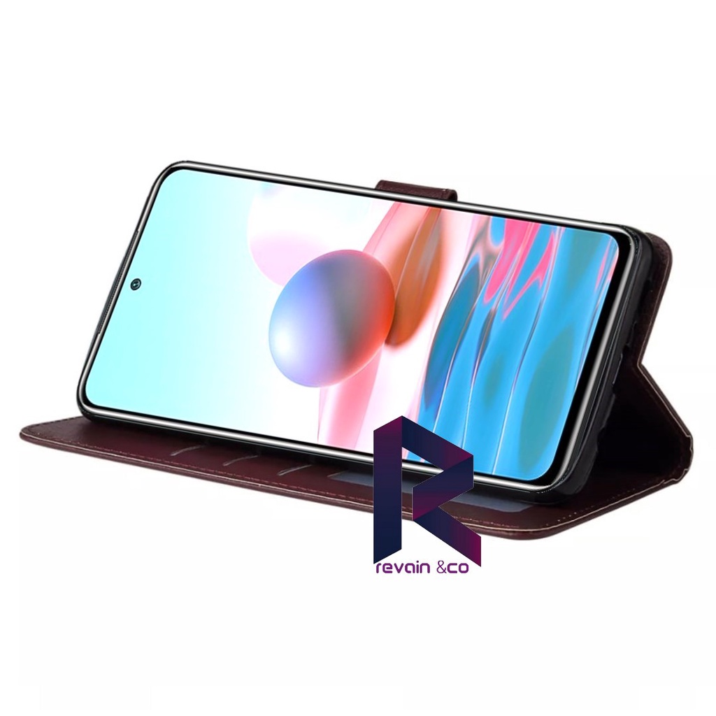 NEW INFINIX HOT 11S CASE FLIP WALLET LEATHER KULIT PREMIUM SARUNG BUKA TUTUP FLIP CASE INFINIX HOT 11S