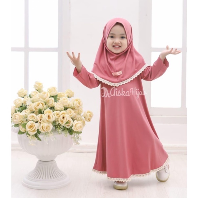 Gamis Bayi 1 bulan - 1,5 tahun Gamis Anak Perempuan Gamis Bayi Perempuan 0 6 bulan Gamis Bayi Perempuan Gamis Bayi 6 12 bulan Daily Lace