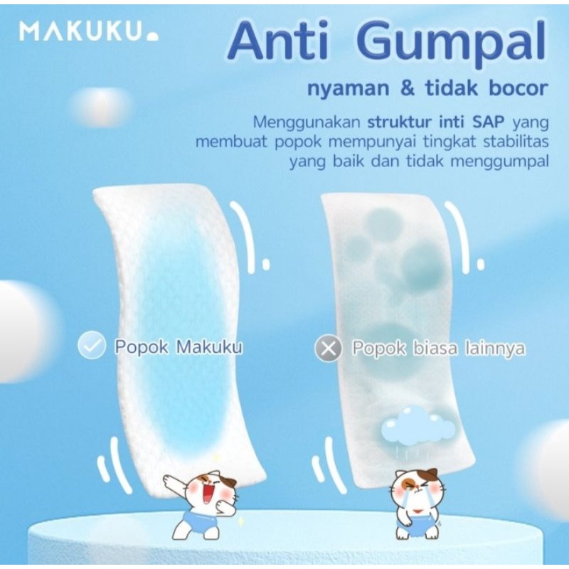 MAKUKU AIR DIAPERS SLIME+ TAPE NB28