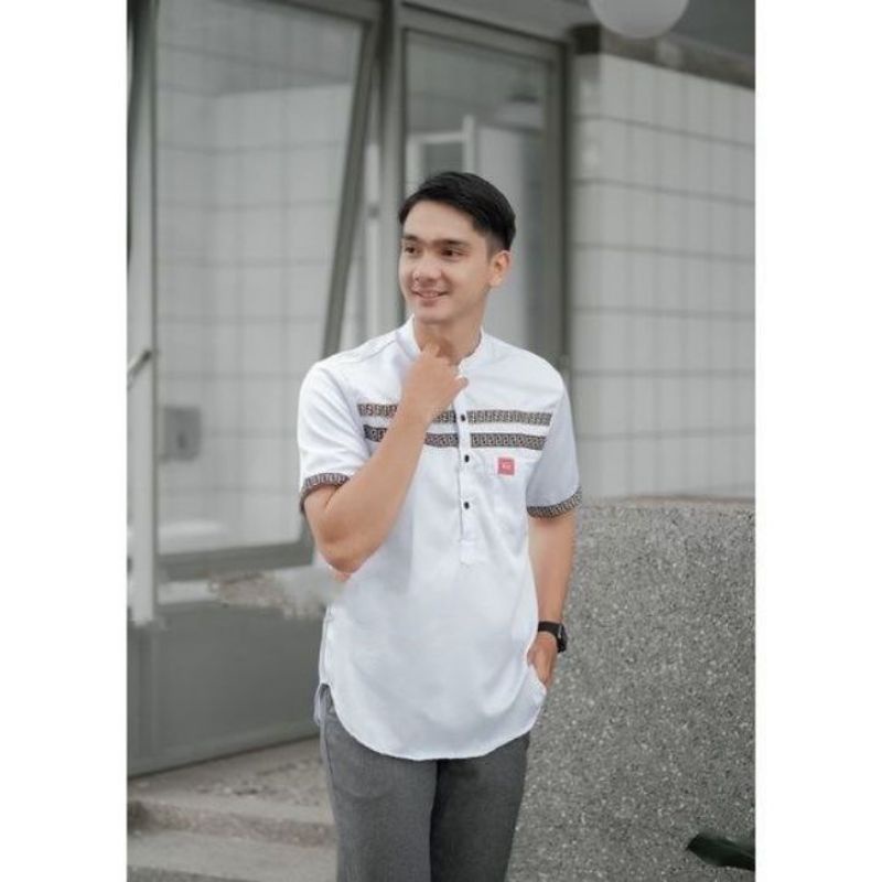 Baju Koko Kurta Dewasa Lengan Panjang &amp; Pendek SERAGAM Material Catton Toyobo Grade A Adem Serap Keringat M L XL XXL Jumbo