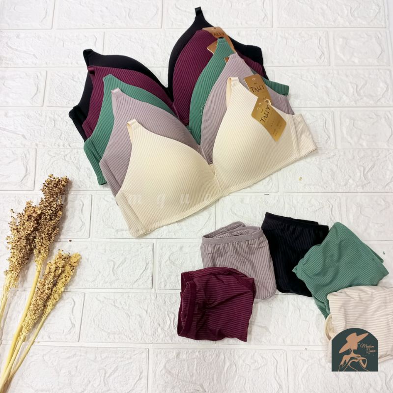 TALLY BRA SET CD SEAMLESS 3067 | TANPA KAWAT | SIZE  34-38