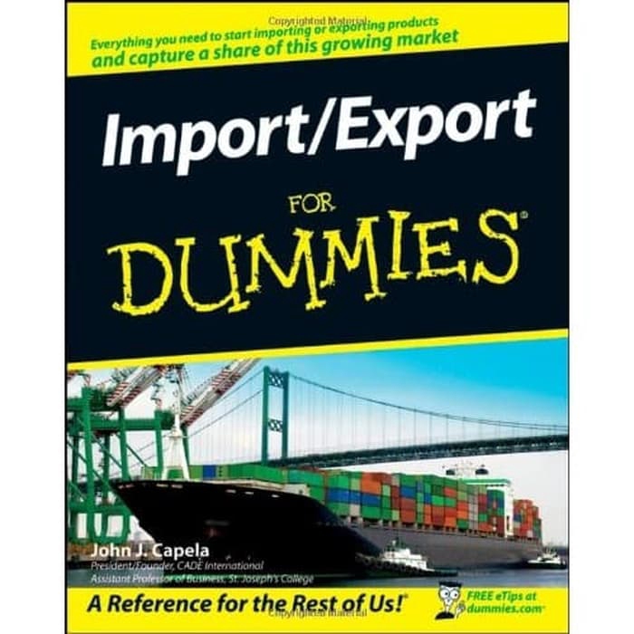 

Buku John J. Capela - Import_Export For Dummies-For Dummies (2008) - HARD COVER