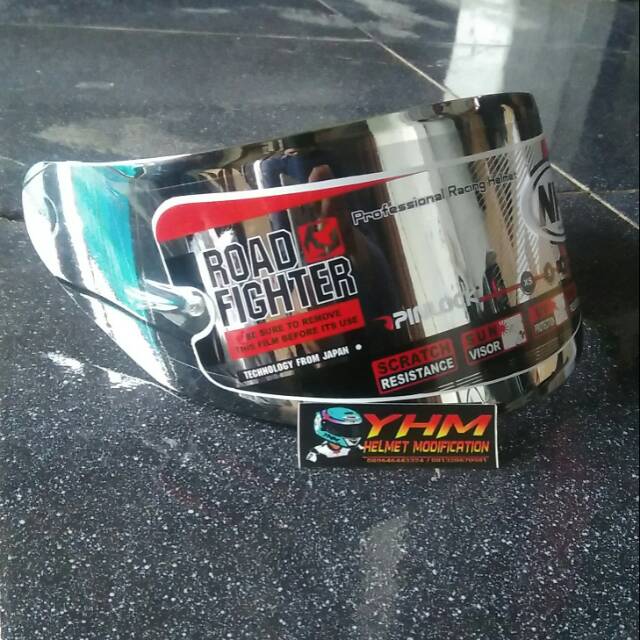 Flat visor nhk gp1000 iridium