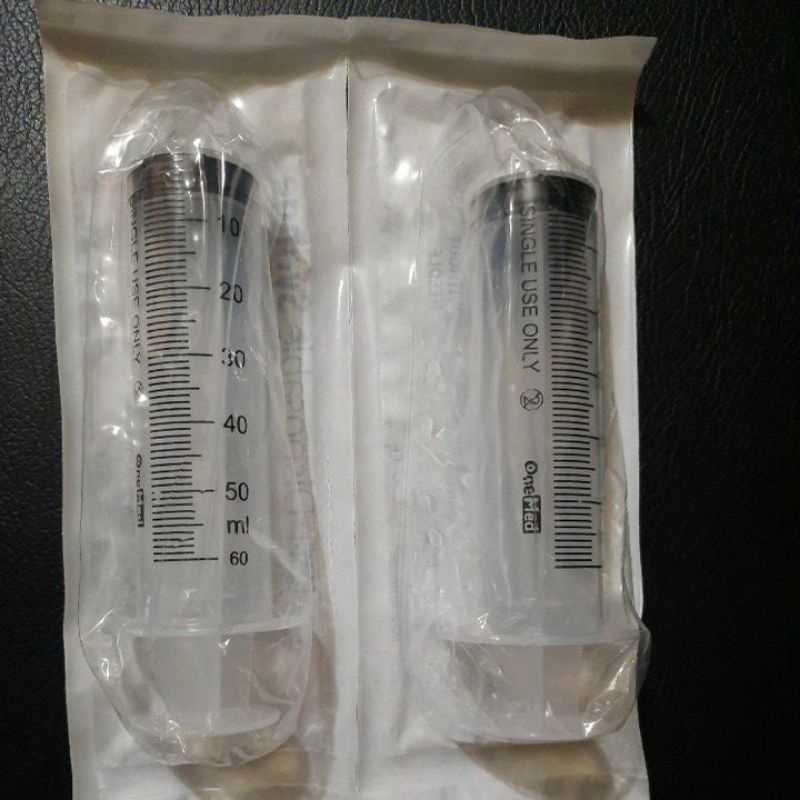 Syringe Spuit Suntikan 50 cc/ml harga 1 pcs izin Kemenkes RI