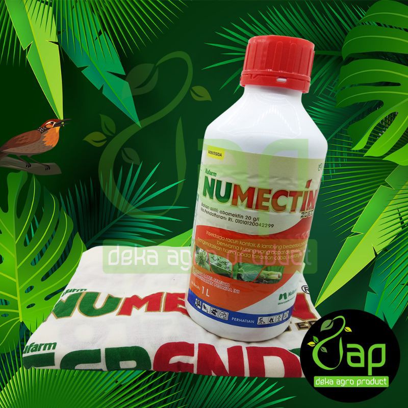 INSEKTISIDA NUMECTIN 20EC 1 LITER - Bahan Aktif Abamectin
