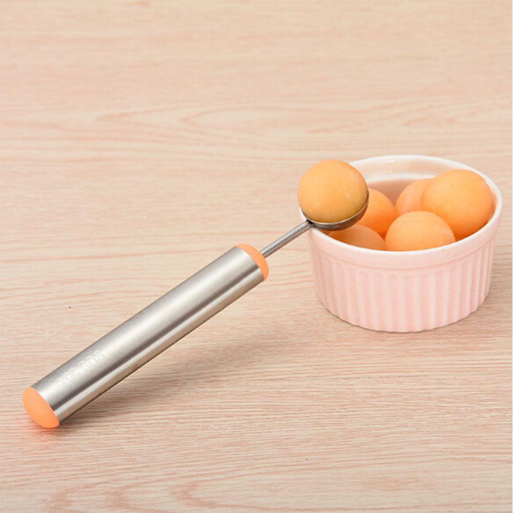 [Elegan] Ball Digger Dapur Salad Es Krim Sendok Tumbuk Buah Platter Tools