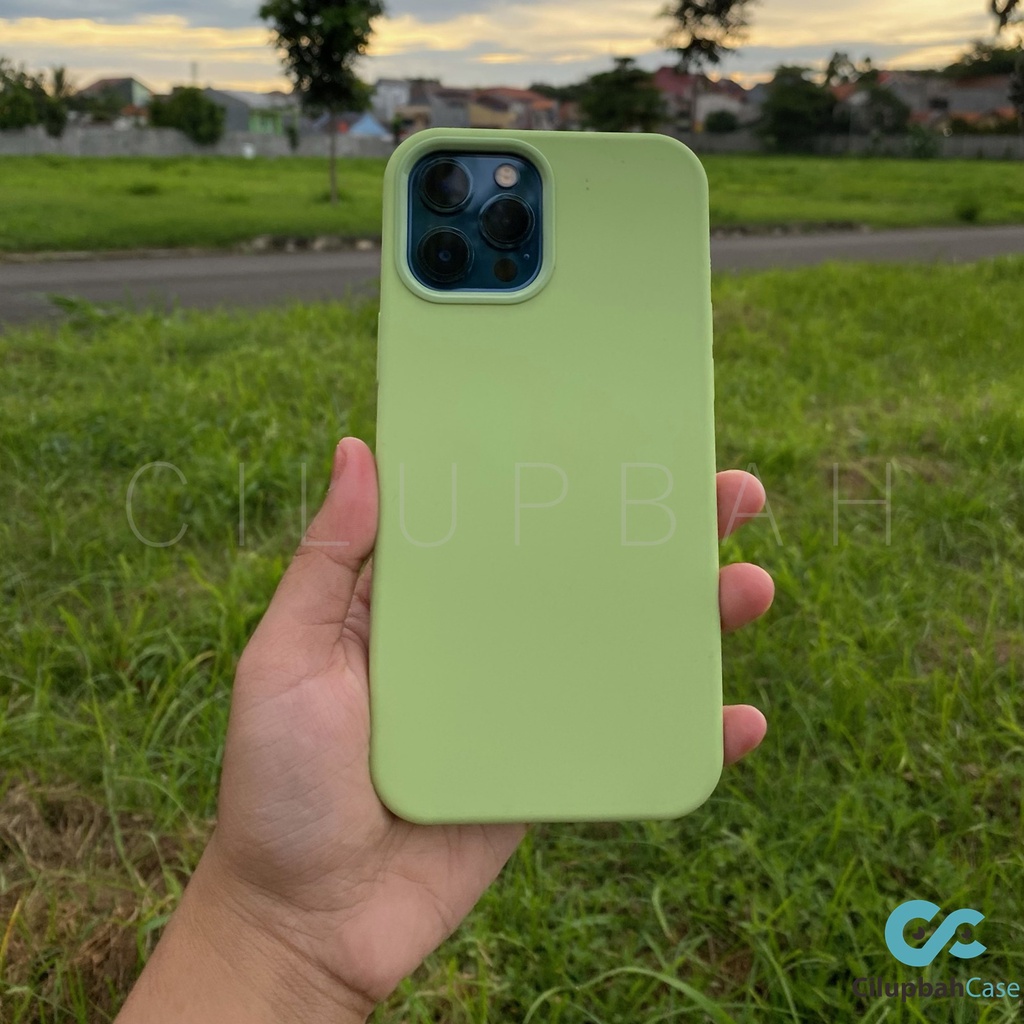 Premium Full Cover Softcase (3) for iPhone 6 7 8 6+ 7+ 8+ SE X XS XR 11 12 13 Mini Pro Max-Avocado