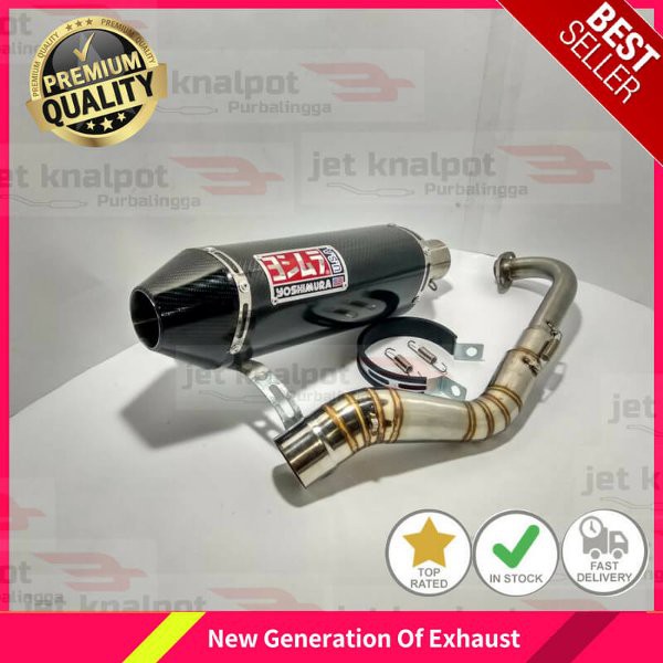 # Knalpot Racing Yoshimura USA Yamaha NMAX ABS AEROX 155 Fullset