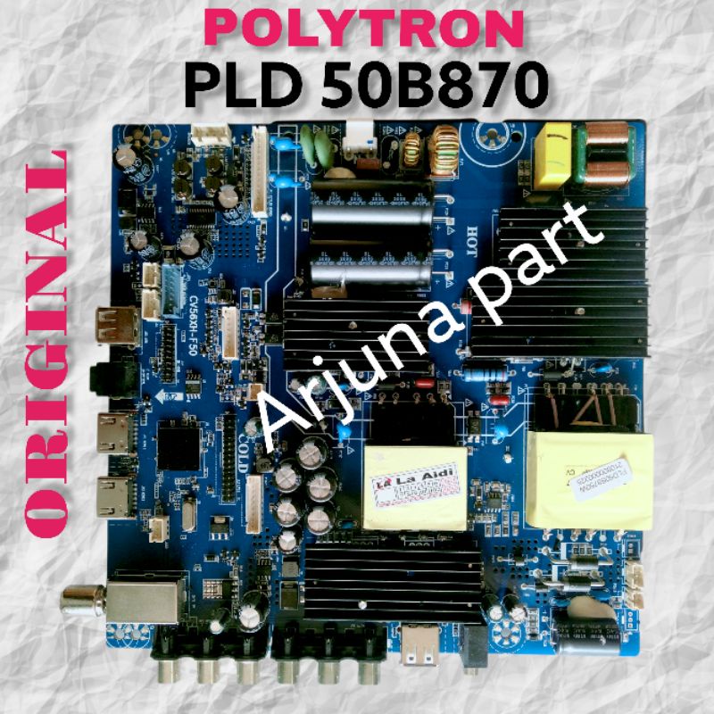 MAINBOARD TV POLYTRON PLD 50B870 / MB TV POLYTRON PLD 50B870/ MESIN TV POLYTRON PLD 50B870 / MODUL T
