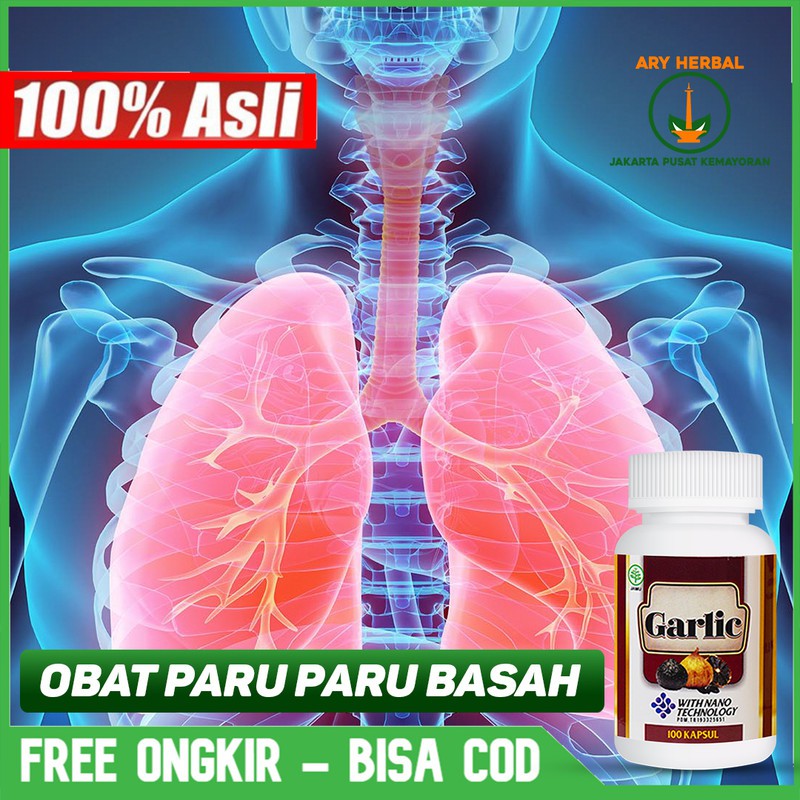 

Obat Paru Paru Basah, Tbc Paru, Batuk Berdahak, Asma Alami Garlic Kapsul Original Di Jakarta Pusat