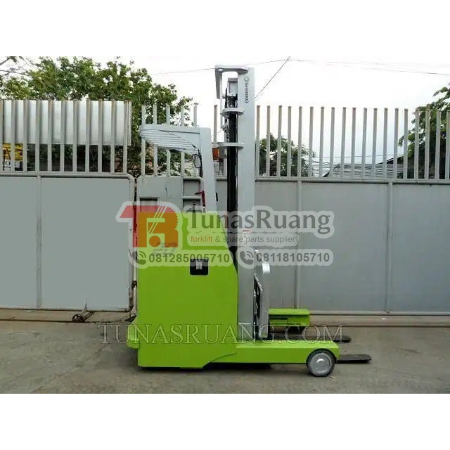 Forklift Shinko 2 Ton Reach Truck Bekas Elektrik - Baterai