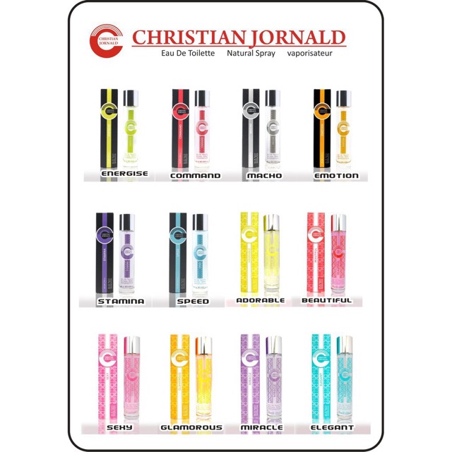 Christian Jornald Natural Spray 60ml Dus