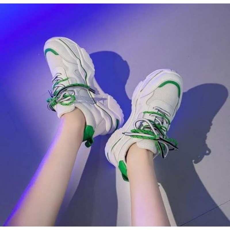 9.9 Sale Sepatu Wanita Sneakers Tali Fashion Korea Wanwoo 088