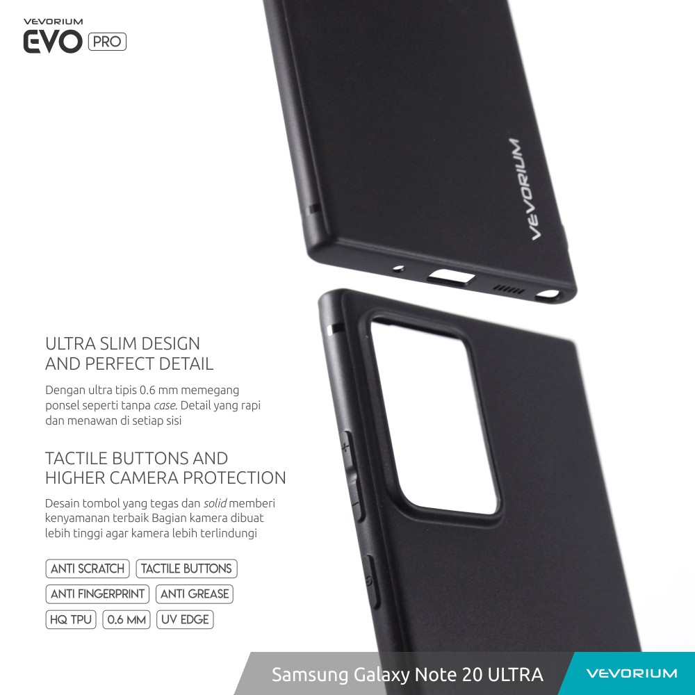 VEVORIUM EVO PRO Samsung Galaxy Note 20 ULTRA Note20 Soft Case Softcase