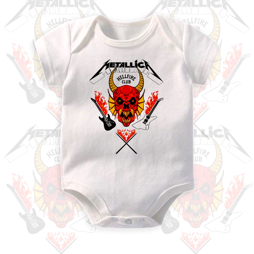 Jumper Bayi Putih - Stranger Things