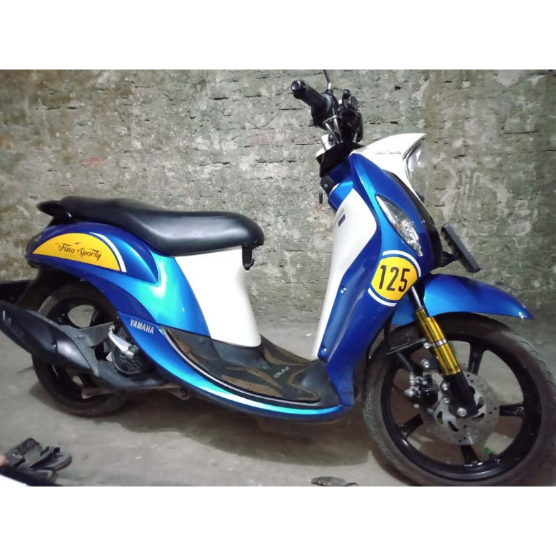 Cover shock. selimut shock brker depan & belakang motor FINO SPORTY. Fino grande. fino karbu