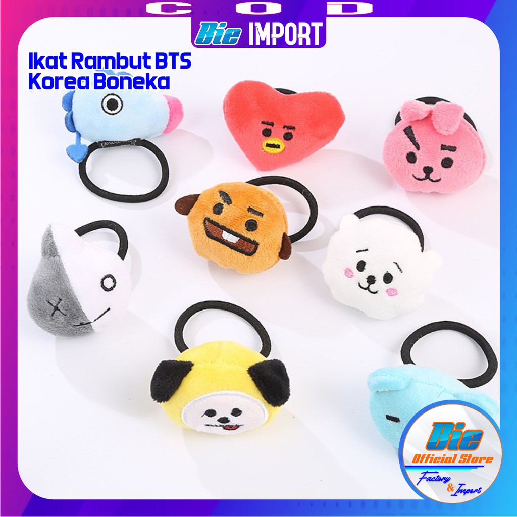 Ikat Rambut BTS Korea Impor Best Seller