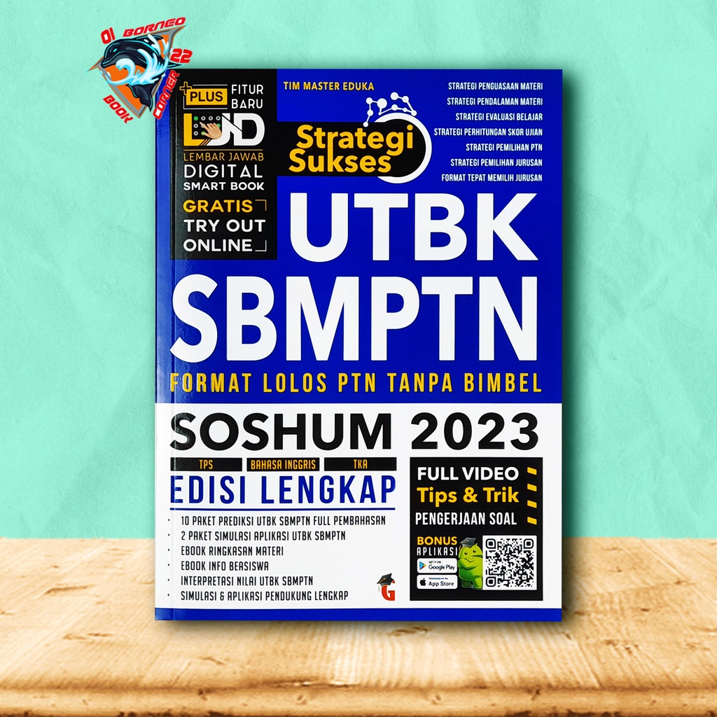 BUKU SBMPTN 2023 - STRATEGI SUKSES SBMPTN UTBK SOSHUM 2023