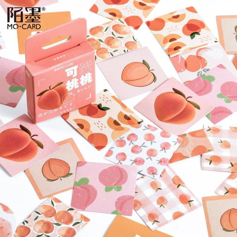 

STICKER DECO BUAH PEACH SCRAPBOOK DIARY
