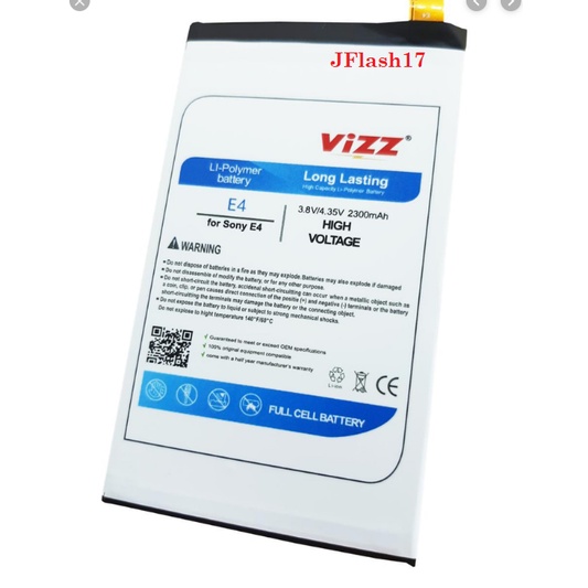 Baterai Vizz SONY E4 DUAL E2115