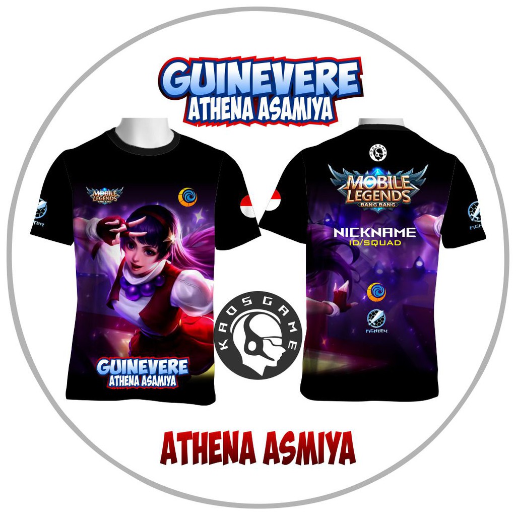 Kaos GUINEVERE Mobile Legends Skin Lengkap Shopee Indonesia